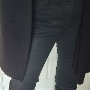 J Brand Super Skinny Charcoal Denim Pants